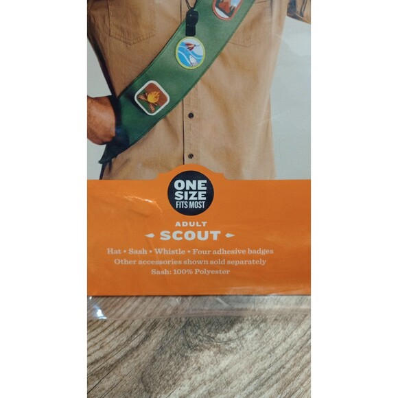 New! Hyde and Eek Adult Scout Halloween Costume Accessory Set - Picture 2 of 3